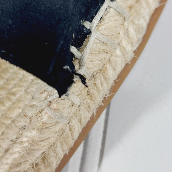 Crown Vintage  Shanie Faux Suede Espadrilles Wedges E923 - Picture 15 of 15